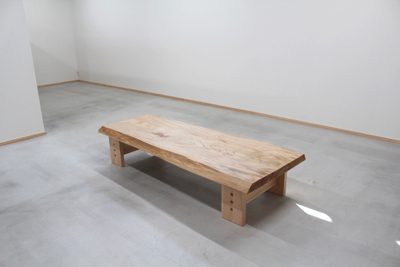 展示室のベンチ