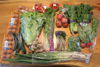 わいわい市の野菜