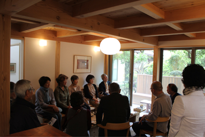 神奈川エコハウス主催、山内龍雄芸術館レクチャー付き鑑賞会