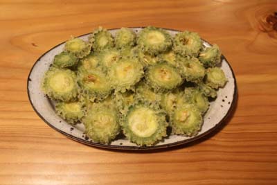 ゴーヤの天ぷら