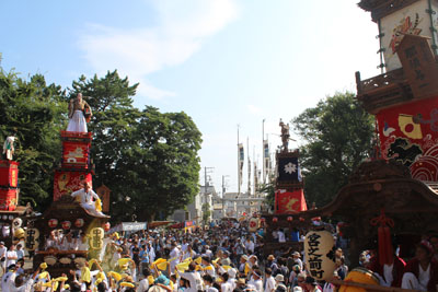 烏森神社のお祭り
