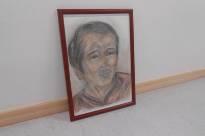 井深さんが描いてくれた須藤の肖像