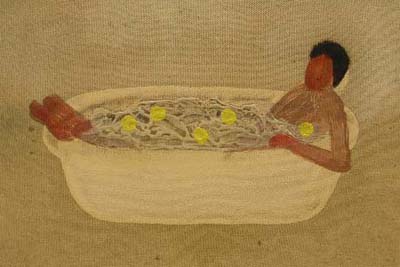 麻生知子の冬至の絵