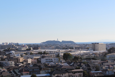 伊勢山からの眺め