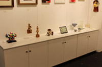 枝香庵の展示会場