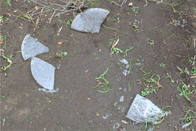 山内龍雄芸術館の氷