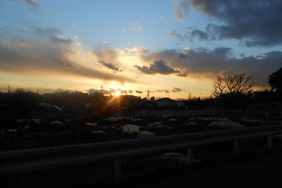 山内龍雄芸術館の近所の景色