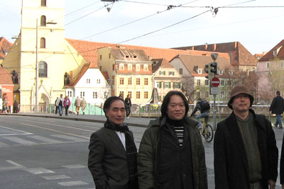 山内龍雄、須藤一實、月刊ギャラリーの本多隆編集長