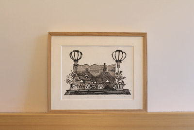 若木くるみ「盆のぼんぼり」