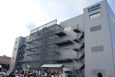 芸術館の前のＮＯＫ