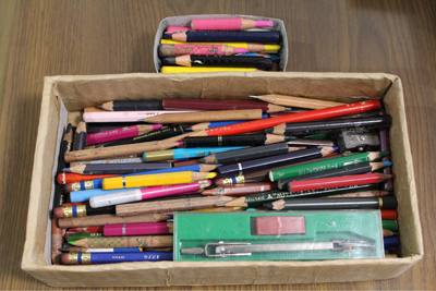 山口秀夫さんの鉛筆