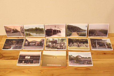 ワタリドリ二本松絵葉書