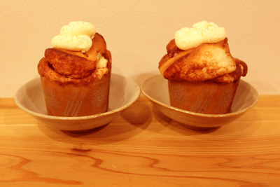 ブーランジェリーマダムルージュのシナモンロール