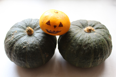 ハロウィンのみかん