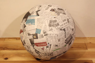 芸術館のくす玉