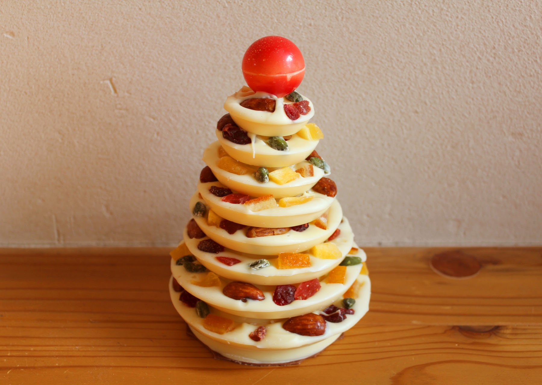 チョコレートのクリスマスツリー