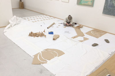 ワタリドリ計画のお雛様幕