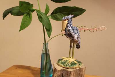 芸術館のハシビロコウ