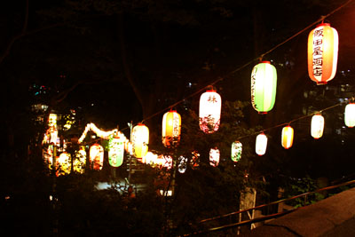 白旗神社のお祭り