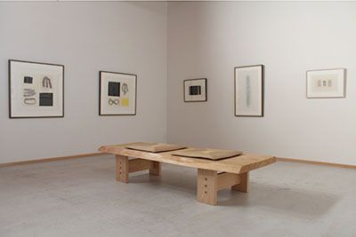 芸術館の展示室