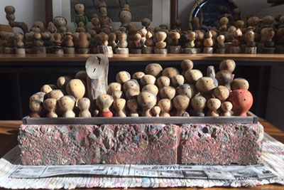 芸術館の庭の梅