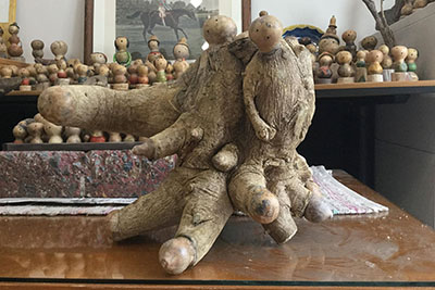 中一平太の瓢箪人形