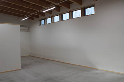 芸術館の展示室