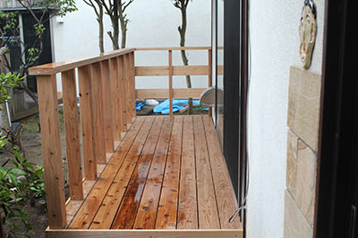 ベランダ工事