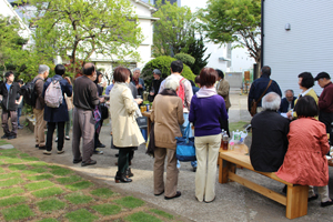山内龍雄芸術館初日