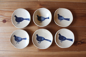 ヤマドリのお皿